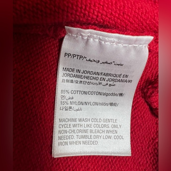 CHARTER CLUB Red Cable Knit Sweater with Button Detail/size PP - Picture 6 of 7